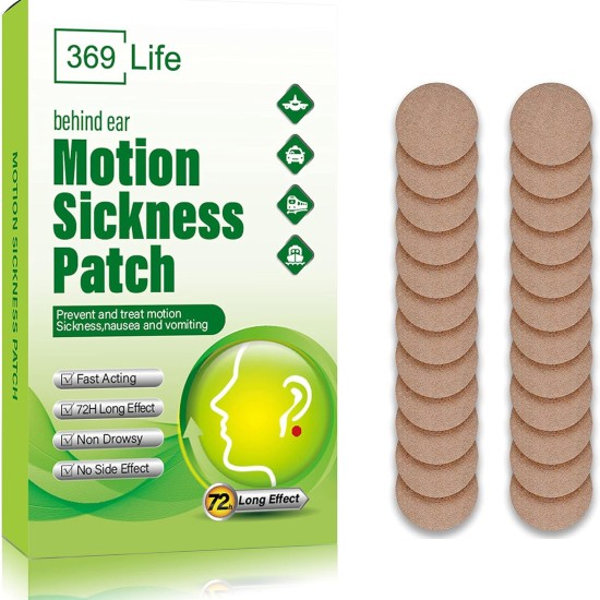 369 Life Motion Sickness Patch